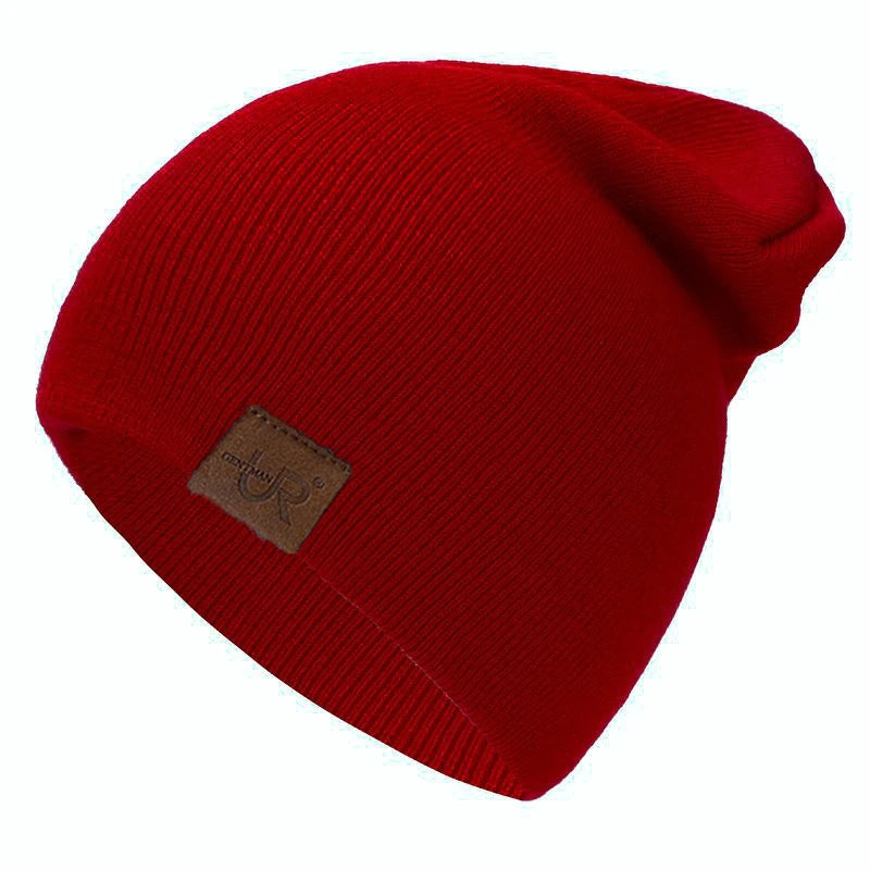 Unisex Casual Knitted Beanie Hat