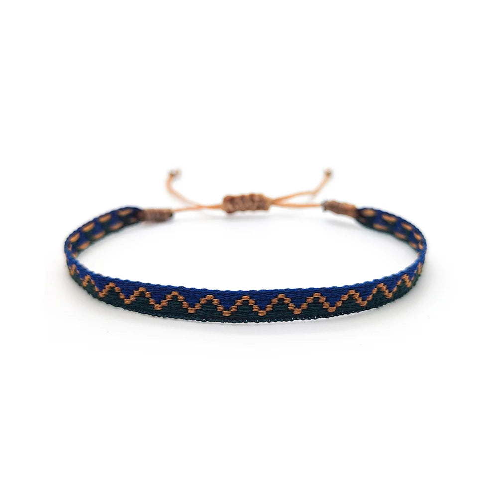 Handwoven Boho Friendship Bracelet