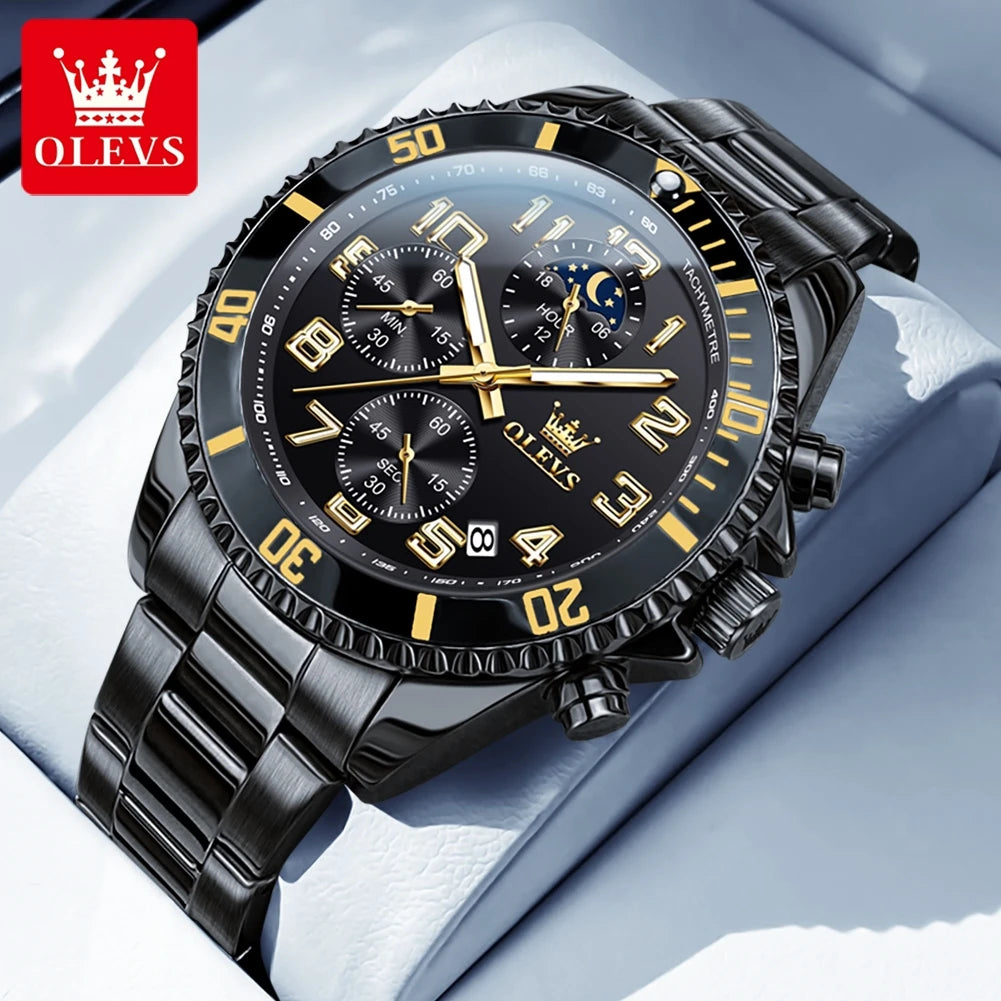 OLEVS 2926 Gold Luxury Men’s Watch
