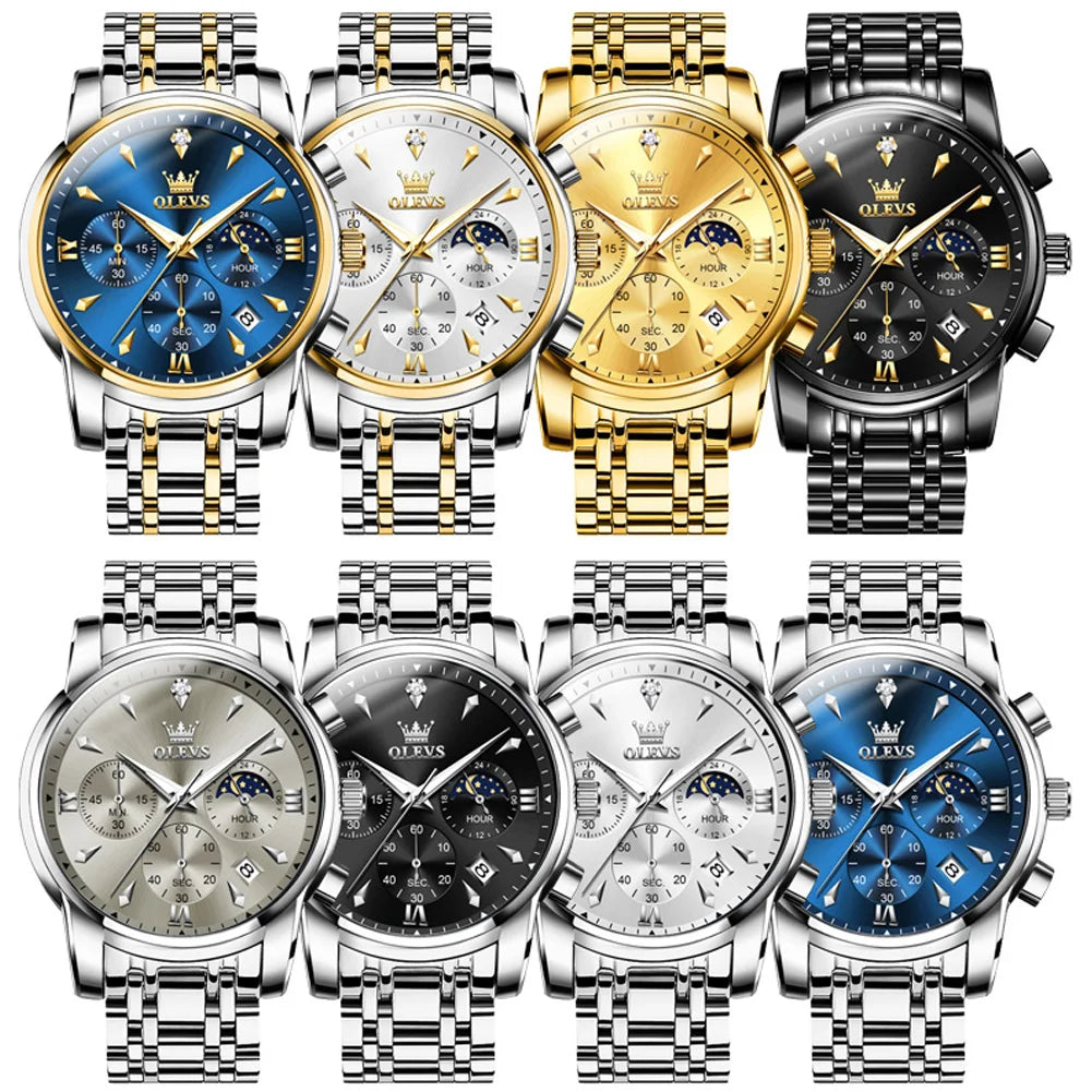 OLEVS 3639 Luxury Quartz Watch