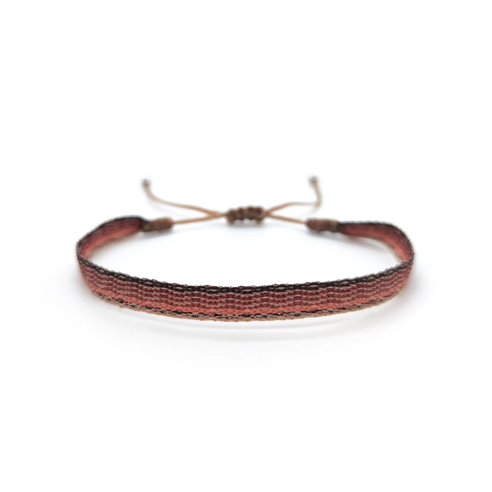 Handwoven Boho Friendship Bracelet