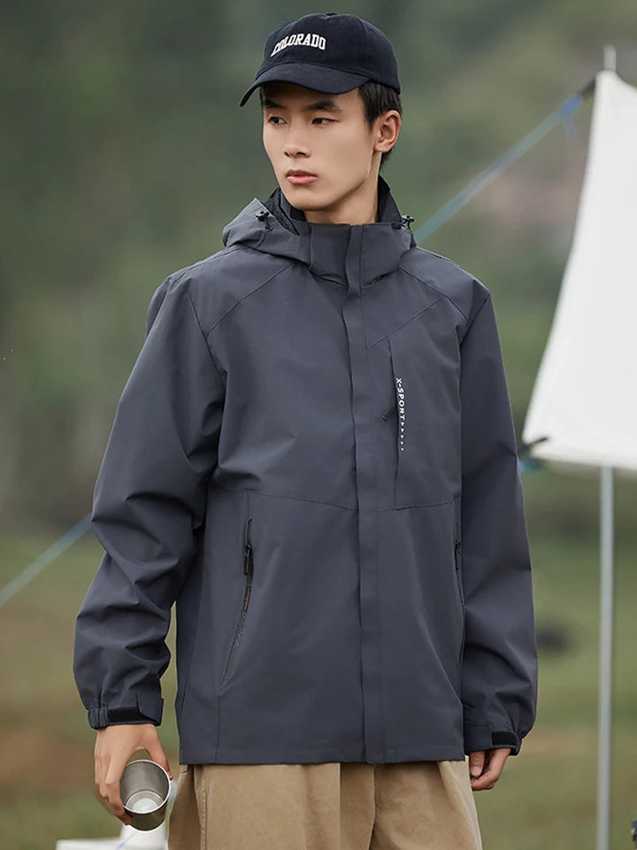 Men & Women Casual Waterproof Windbreaker