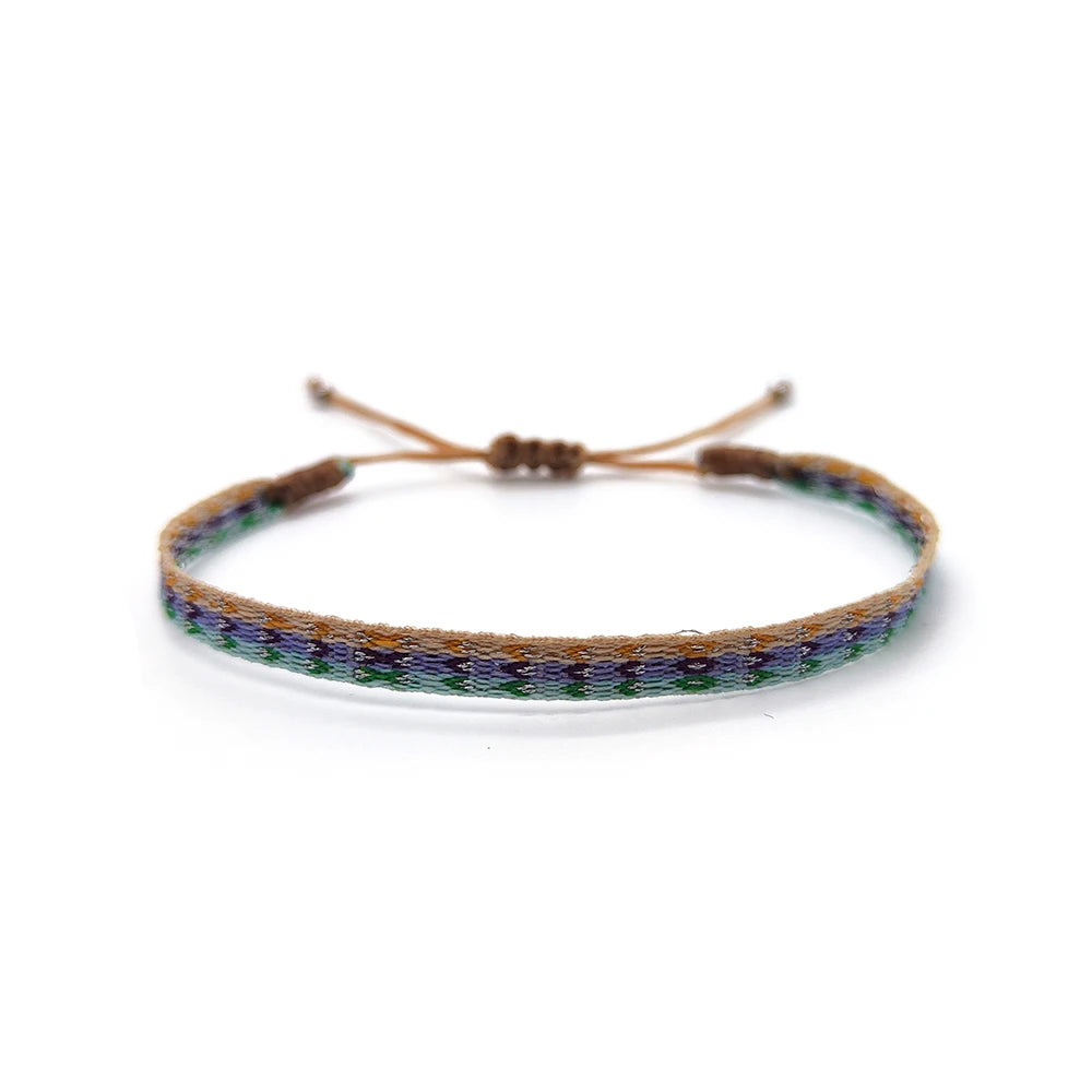 Handwoven Boho Friendship Bracelet