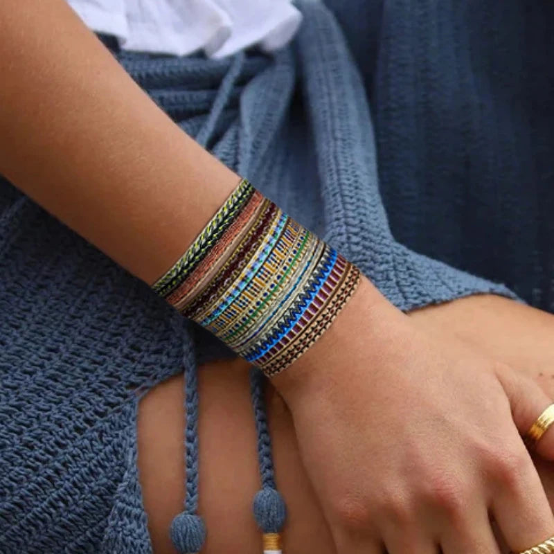 Handwoven Boho Friendship Bracelet