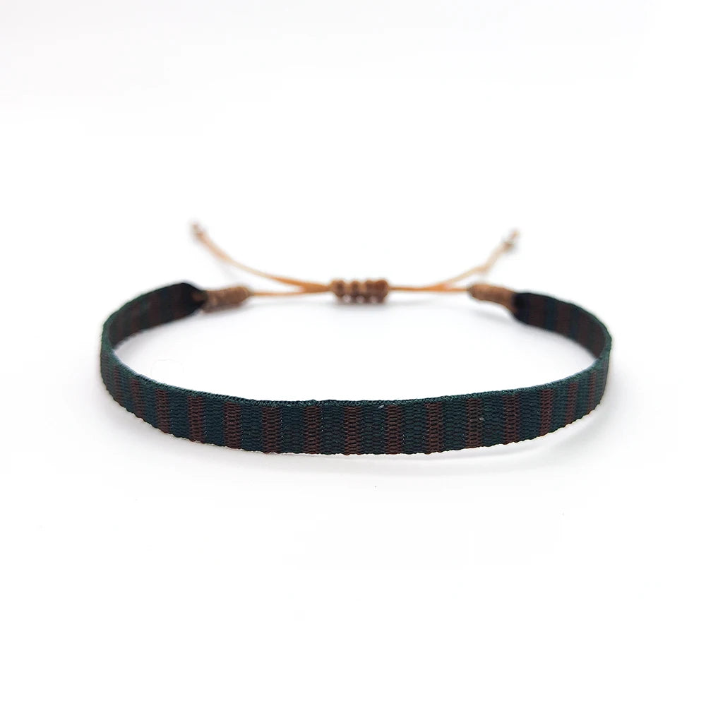 Handwoven Boho Friendship Bracelet