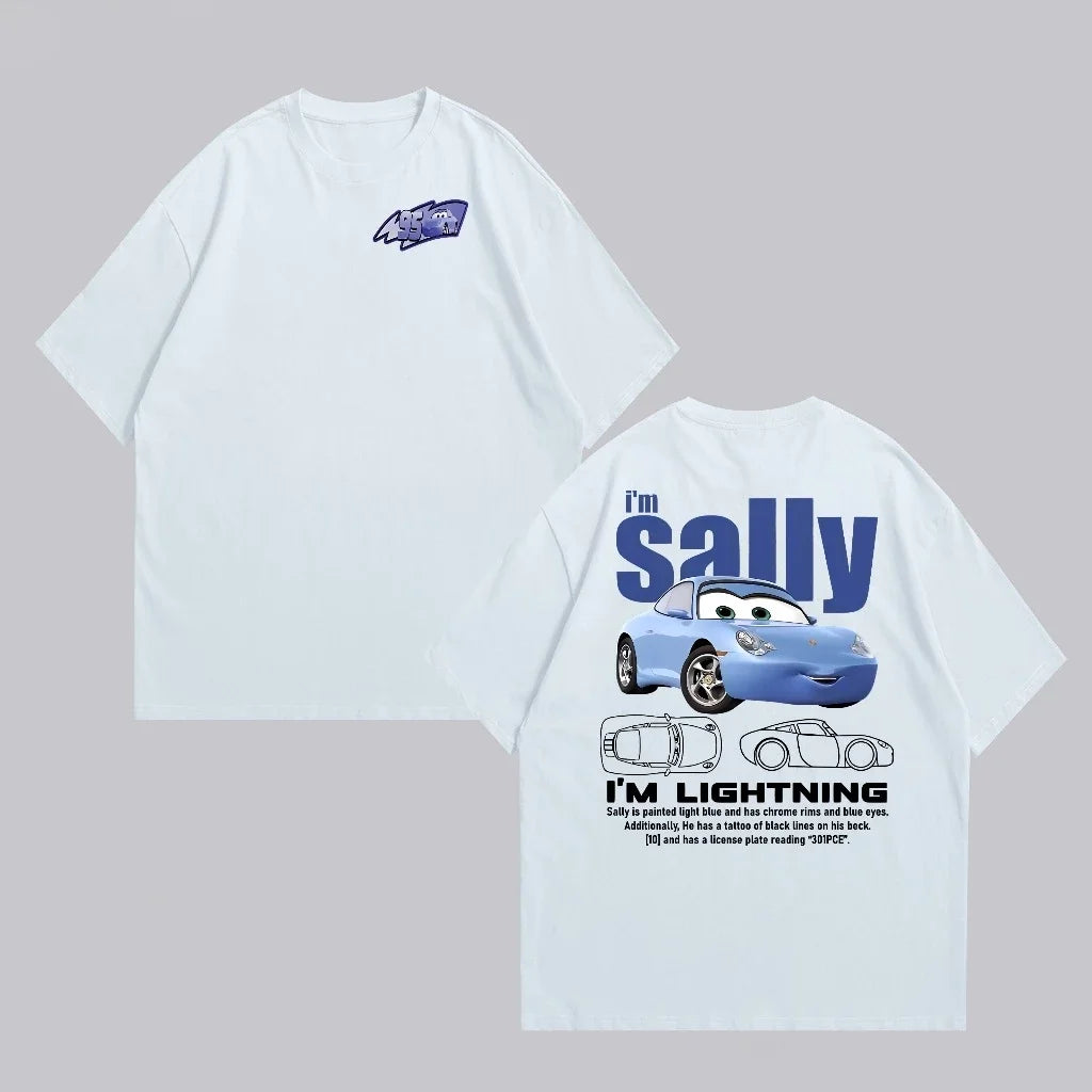 Lightning McQueen & Sally Couple T-Shirt