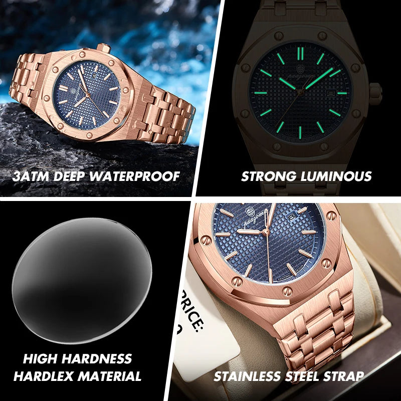 Luxury Luminous Men’s Watch
