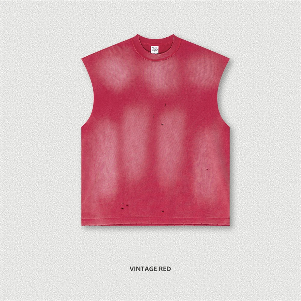 Men & Unisex Summer Washed Tank Top
