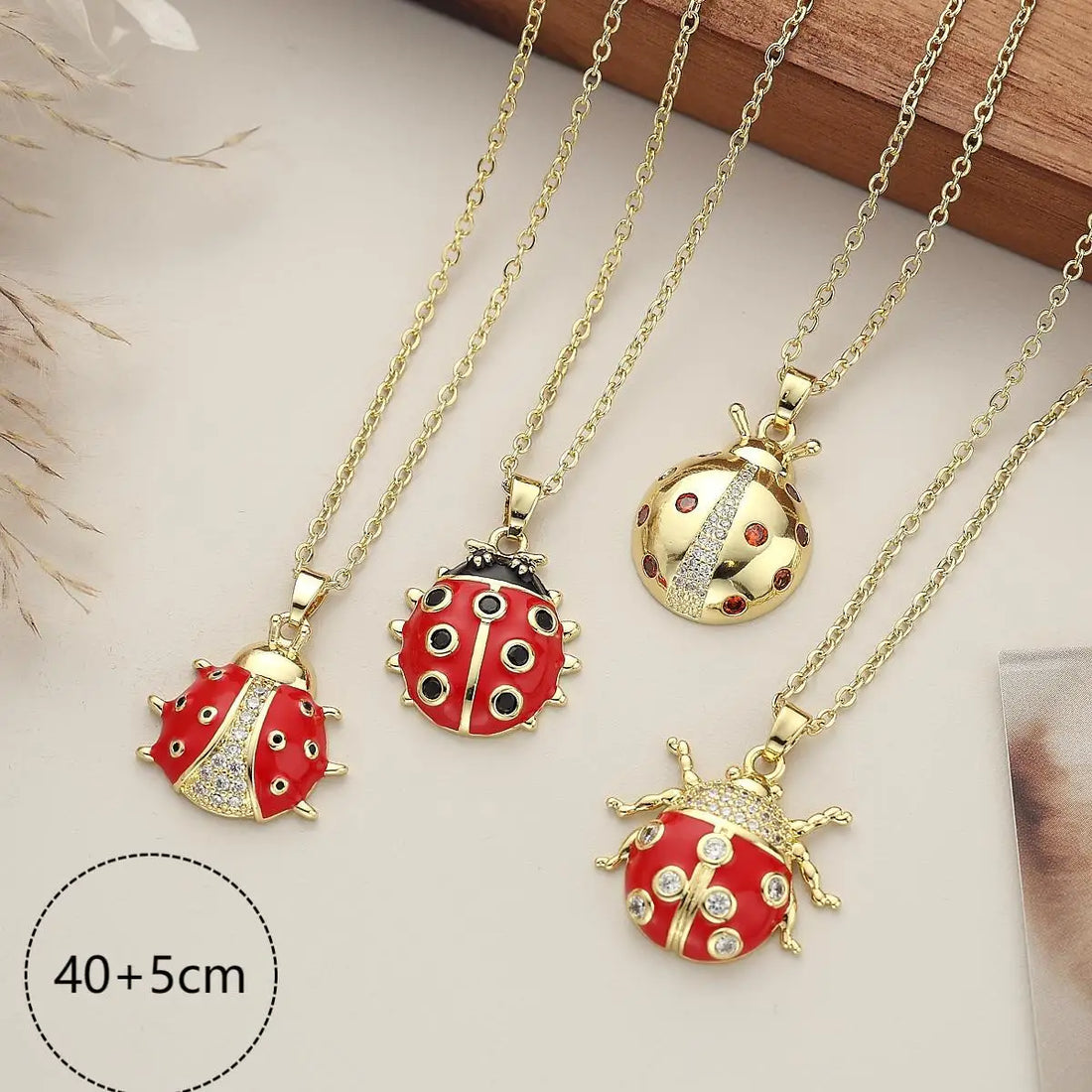 Women’s Ladybug Animal Necklace