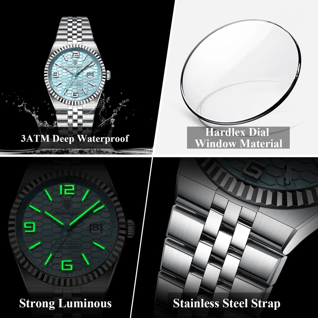 Waterproof Luxury Quartz Watch
