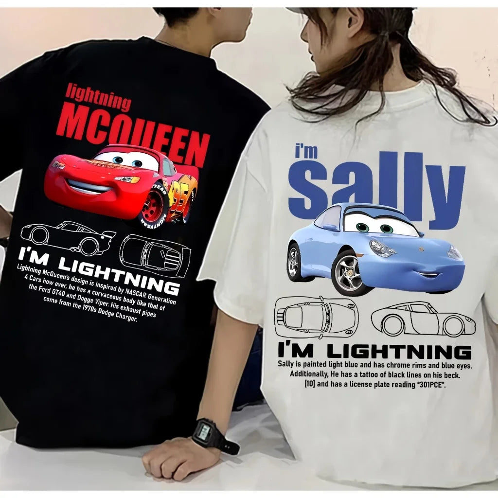Lightning McQueen & Sally Couple T-Shirt