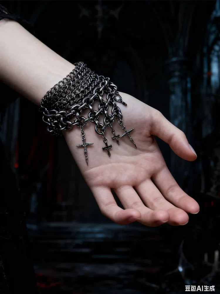 Unisex Layered Chain Bracelet