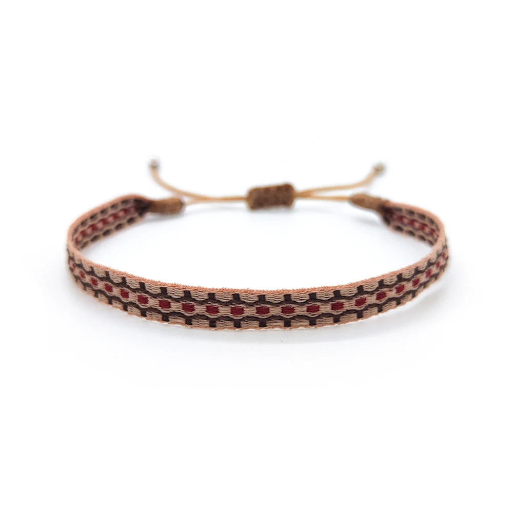 Handwoven Boho Friendship Bracelet