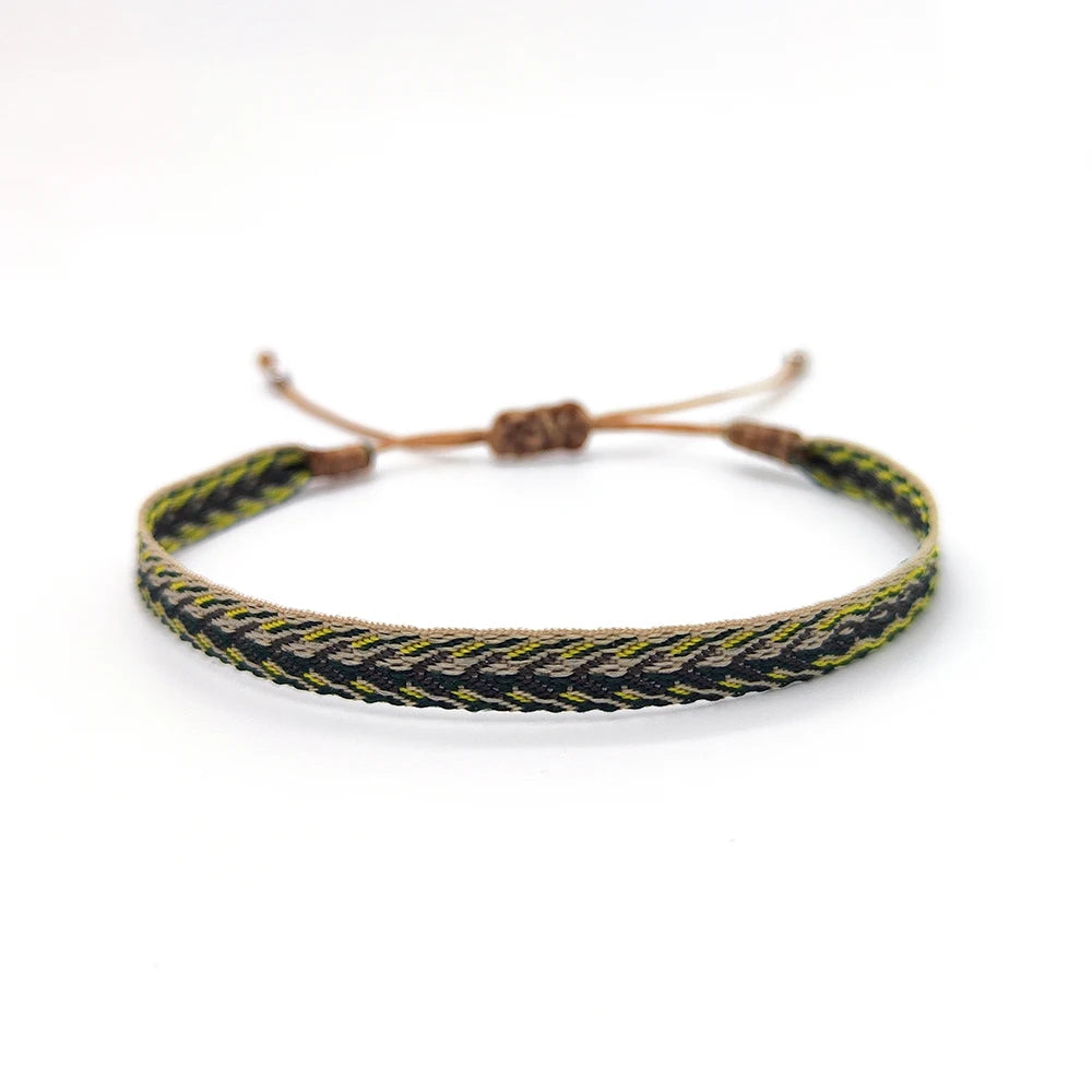 Handwoven Boho Friendship Bracelet