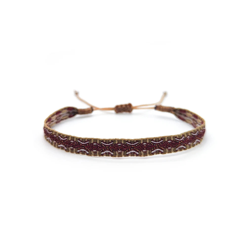 Handwoven Boho Friendship Bracelet