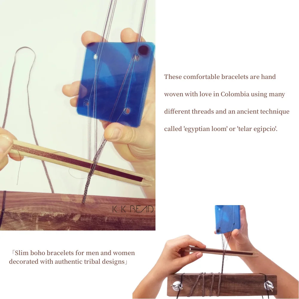 Handwoven Boho Friendship Bracelet