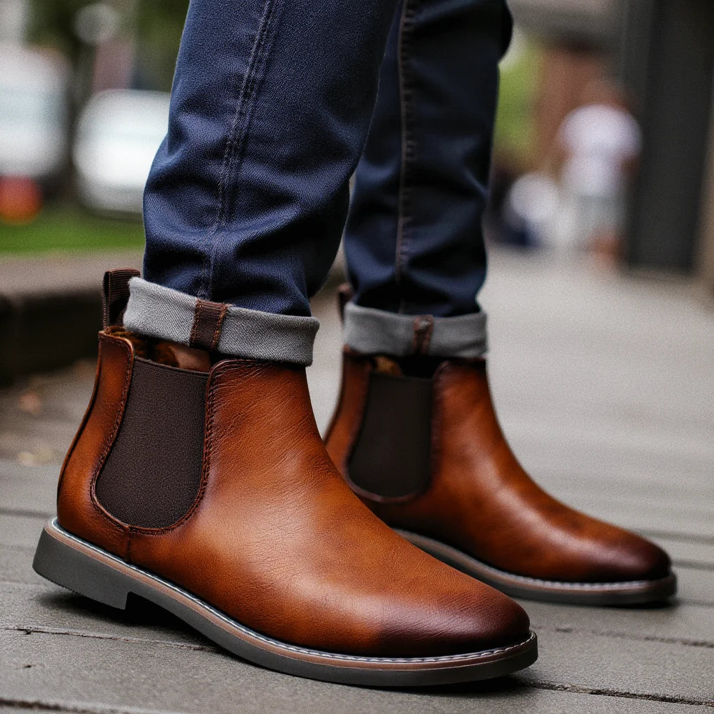 Men’s Chelsea Boots Retro Style