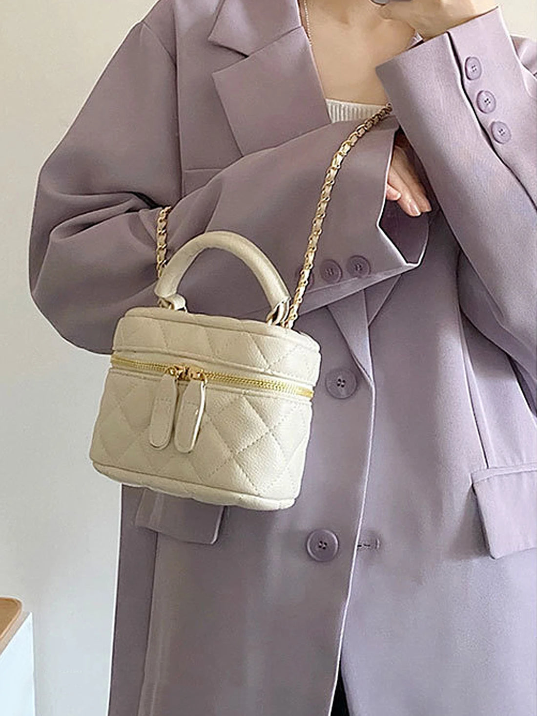 Women’s Mini Quilted Chain Bag