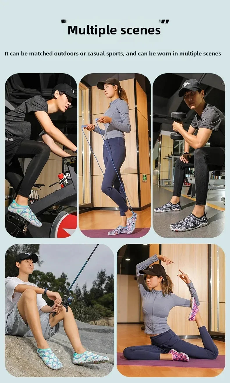 Couple Fitness Yoga Shoes, Indoor/Outdoor