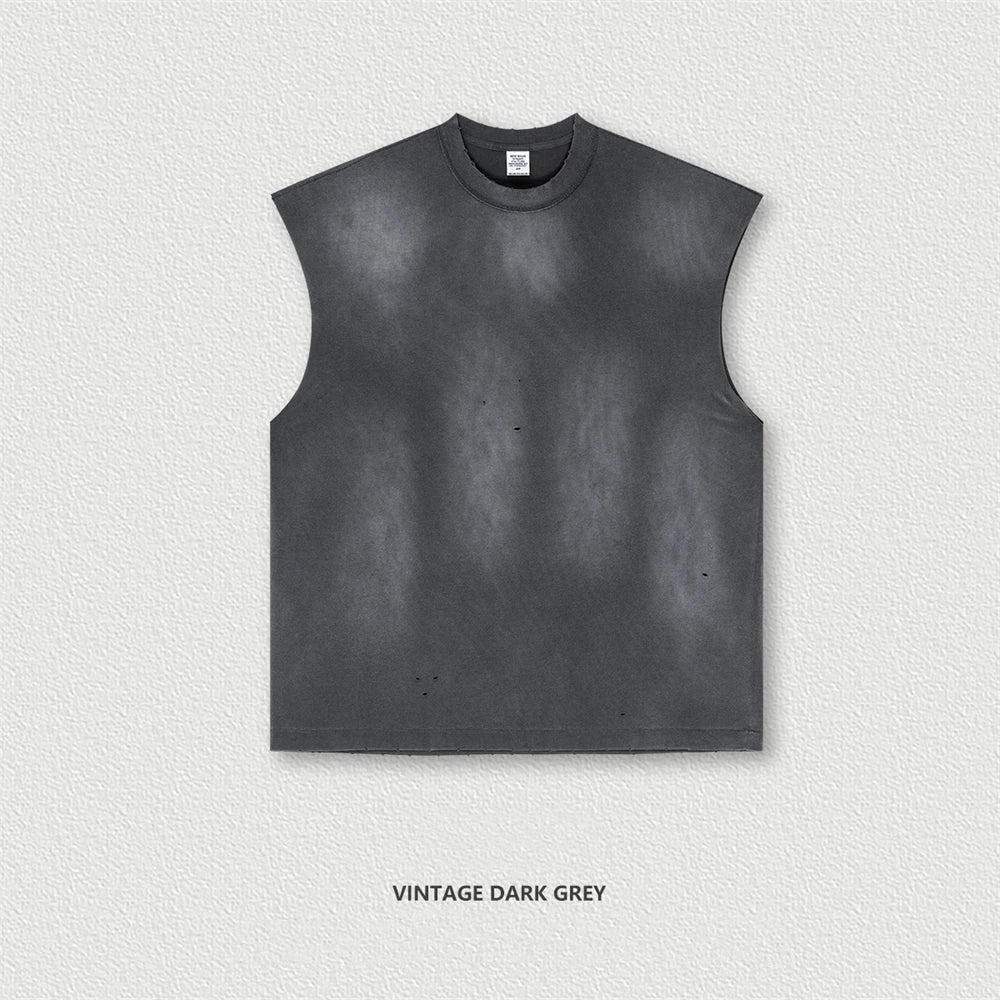 Men & Unisex Summer Washed Tank Top