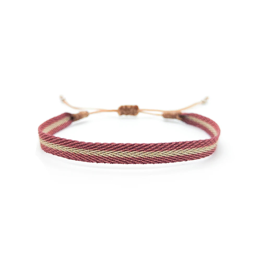 Handwoven Boho Friendship Bracelet